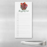 Bloc De Notas Magnético Lista de control de compras de la cesta de fresas<br><div class="desc">Haga sus listas de compras con estilo con este personalizable de compras,  planificación de comidas o lista de tareas pendientes. Personalizar o añada texto para satisfacer sus necesidades. Mantenga o elimine las líneas y casillas de verificación también. Revisa mi tienda para más tamaños y estilos!</div>