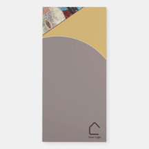 Logotipo de elegancia neutra Resumen Acentos Tan B