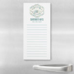 Bloc De Notas Magnético Mystical Eye Magical Vines TO-DO Lista de compras<br><div class="desc">Haz tus listas de compras con estilo con este anuncio de la lista de compras o de tareas pendientes de personalizable. Cambie el texto para adaptarlo a sus necesidades. Mantenga o elimine las líneas también. ¡Revisa mi tienda para más!</div>