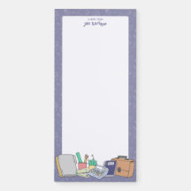 Notepad magnético personalizado - Office y escuela