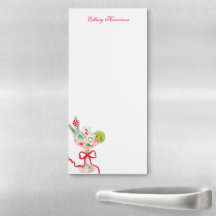 Watercolor Merry Mahjong Navidades Fiesta de cócte