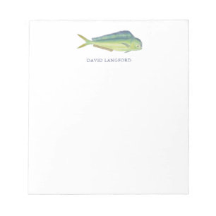 Bloc De Notas Mahi Mahi Fish Tema de discusión