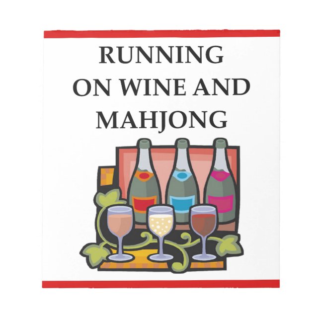 BLOC DE NOTAS MAHJONG (Frente)