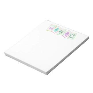 BLOC DE NOTAS MAHJONG NOTEPAD