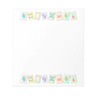 BLOC DE NOTAS MAHJONG NOTEPAD