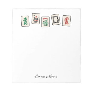 Bloc De Notas Major Jongg Notepad