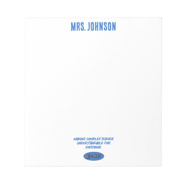 Bloc De Notas Making Complex Science Understandable For Everyone (Frente)