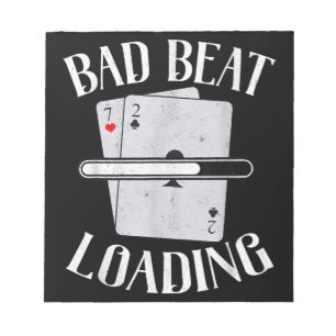 Bloc De Notas Mala apuesta Cargando Texas Holdem Casino Funny Po