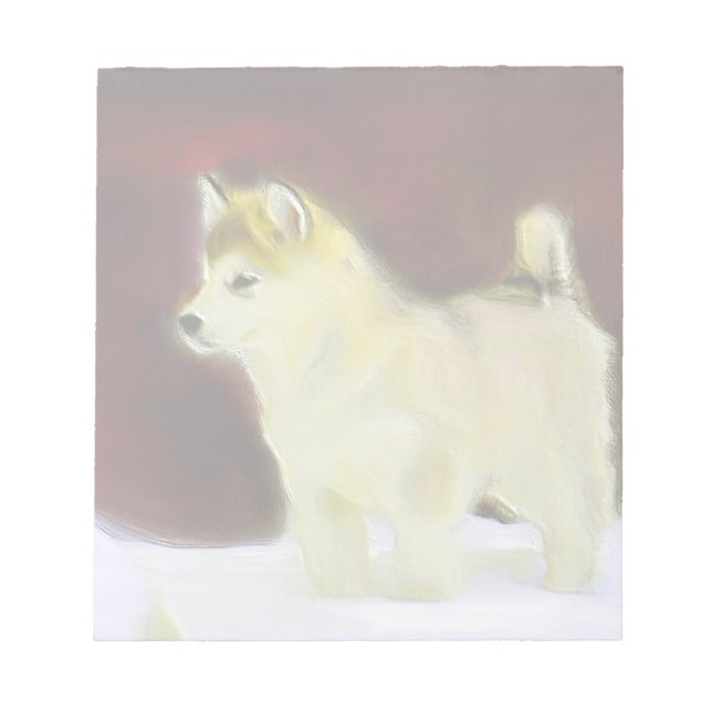 Bloc De Notas malamute de Alaska (Frente)