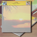 Bloc De Notas Malecon Sunset 2441<br><div class="desc">Pintar las notas de la colección "Malecon Sunset 2441" es más divertido con su bloc de notas personalizado! Imprimidas en un color nítido y completo, estas notas se ven muy bien con este diseño. Con cuarenta sencillas páginas de papel de calidad desgarradas, los portátiles personalizados son perfectos para el hogar...</div>