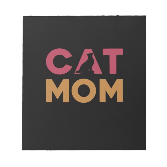 Bloc De Notas Mamá de gato (Frente)