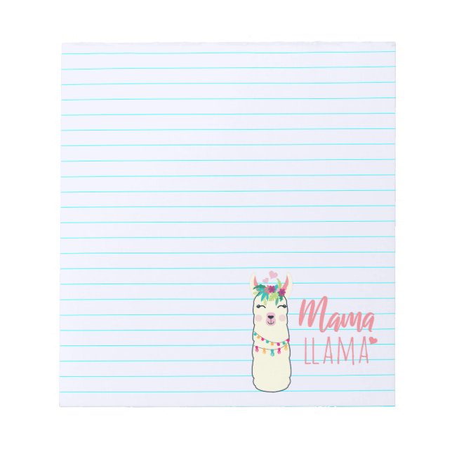 Bloc De Notas Mama Llama (Frente)