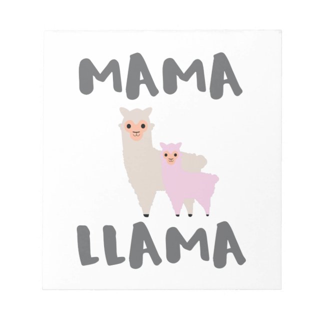 Bloc De Notas Mama Llama Mom (Frente)