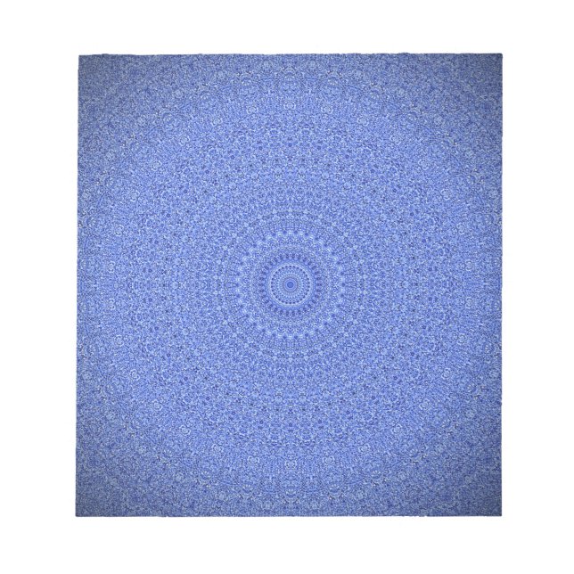 Bloc De Notas Mandala azul (Frente)