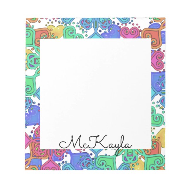 Bloc De Notas "Mandala de colores" (Frente)