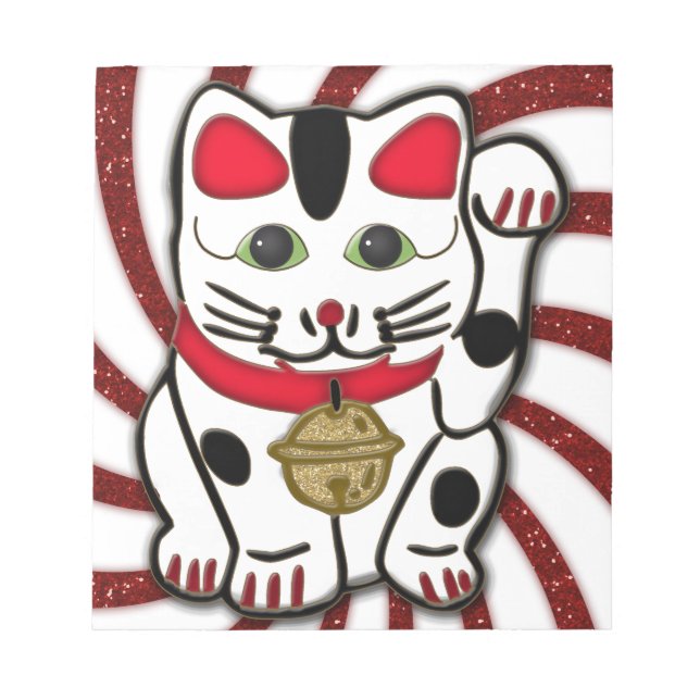 Bloc De Notas maneki neko (Frente)