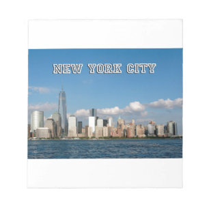 Bloc De Notas Manhattan Skyline New York City USA