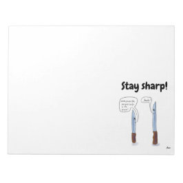 Bloc De Notas Mantén la muda aguda