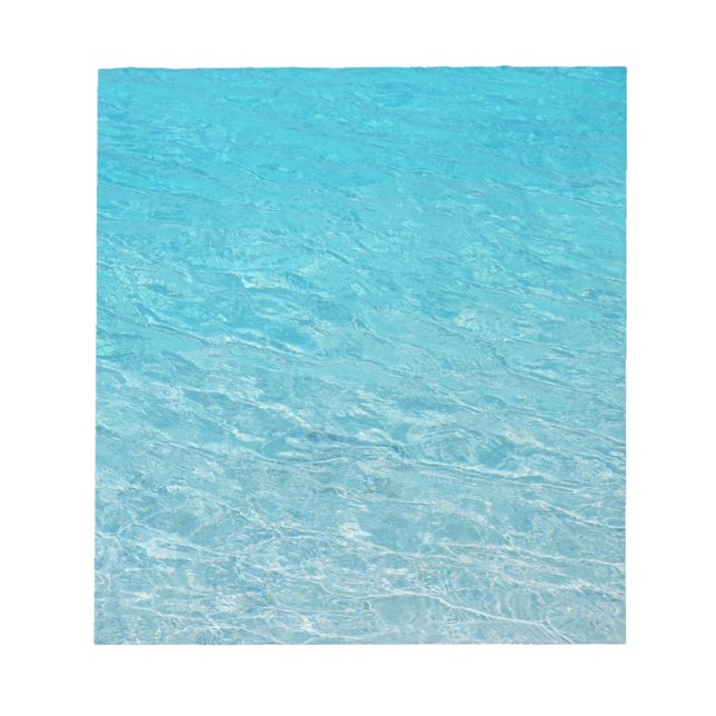 Bloc De Notas Manzanas claras en el mar azul (Frente)