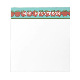 Bloc De Notas Manzanas de maestros 