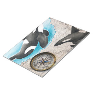 Bloc De Notas Mapa de las orcas