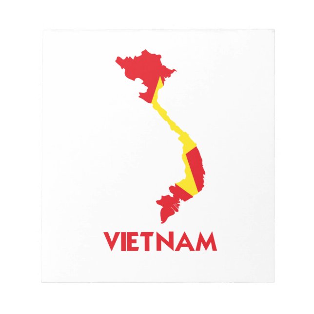 BLOC DE NOTAS MAPA DE VIETNAM (Frente)