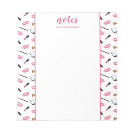 Bloc De Notas Maquillaje Y Ligas Como Fronteras Con Nombre Perso