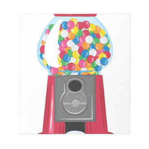 Bloc De Notas Máquina Gumball