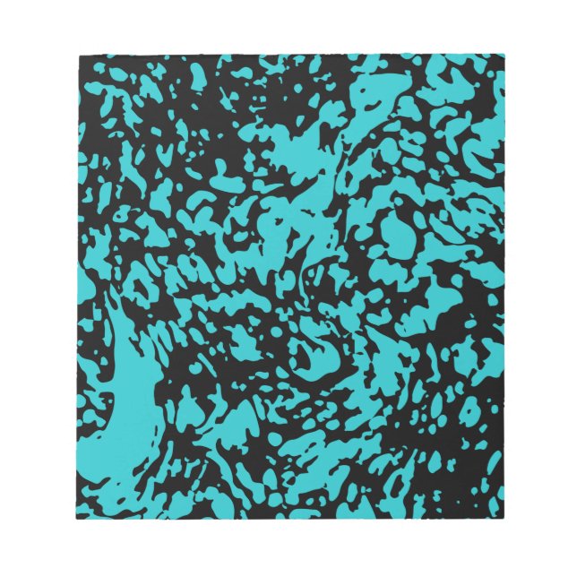 Bloc De Notas Marble granito textura azul (Frente)