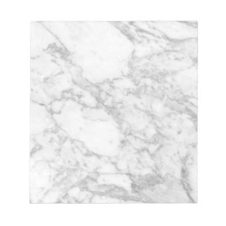 Bloc De Notas Marbre blanc