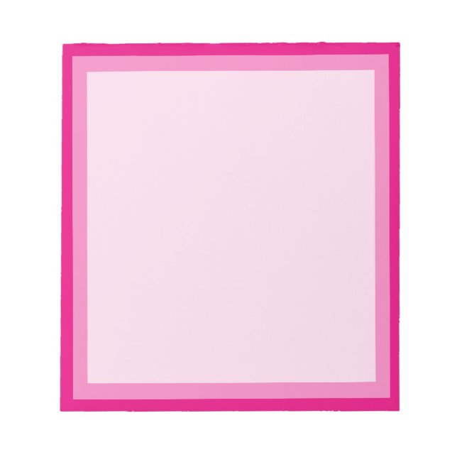 Bloc De Notas Marco fotográfico Rosy Pink Classic Boarder (Frente)