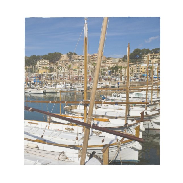 Bloc De Notas Marina, Port de Soller, Costa oeste, Mallorca, (Frente)