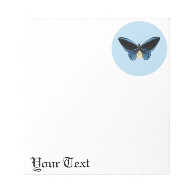 Bloc De Notas Mariposa Ala de Pájaro (Frente)