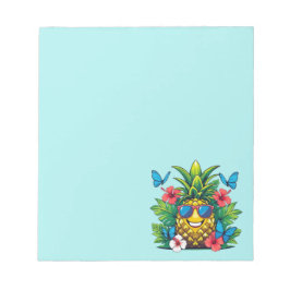 Bloc De Notas Mariposa de piña en crecimiento Hibiscus