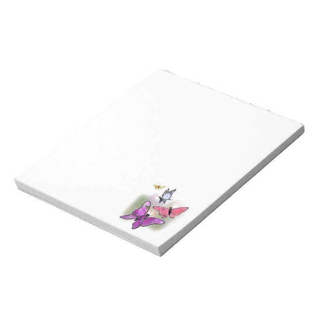 Bloc De Notas Mariposas (Lado Izquierdo)