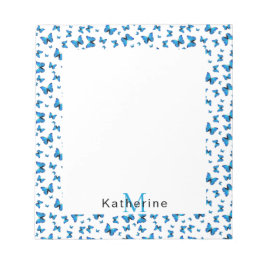 Bloc De Notas Mariposas azules