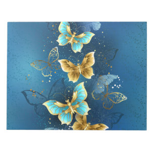 Bloc De Notas Mariposas doradas