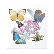 Mariposas Graciosas y Flores