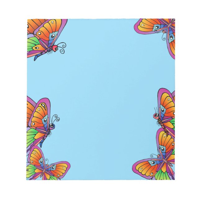 Bloc De Notas Mariposas y mariposas (Frente)