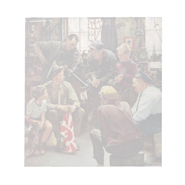 Bloc De Notas Marítimo De Regreso A Casa (Frente)