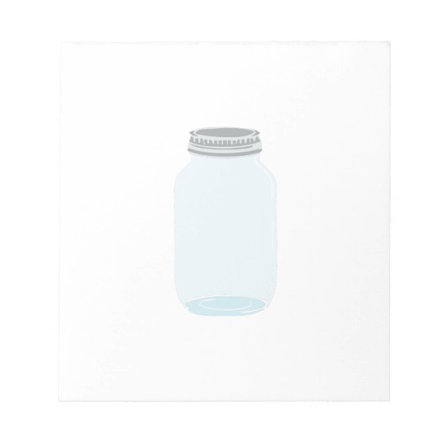 Bloc De Notas Mason Jar (Frente)