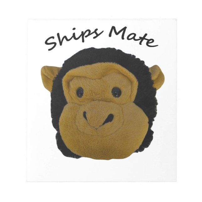 Bloc De Notas Mate de barcos (Frente)