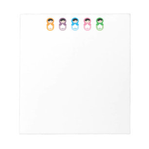 Bloc De Notas Matryoshka Dolls