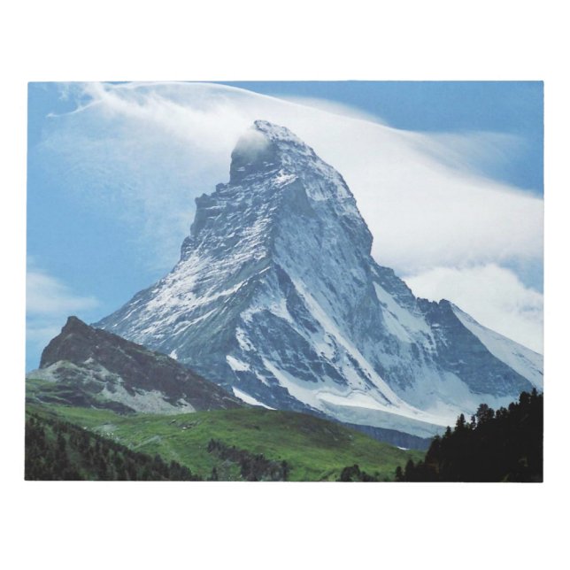 Bloc De Notas Matterhorn, Alpes (Frente)