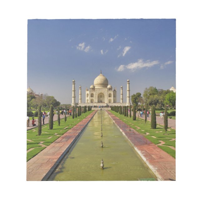 Bloc De Notas mausoleo del Taj Mahal / Agra, India 2 (Frente)