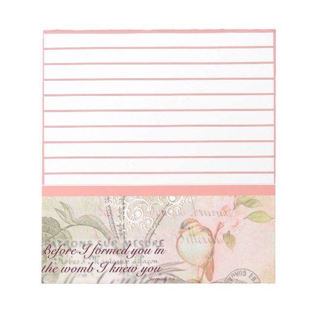 Bloc De Notas Me conocías (Frente)