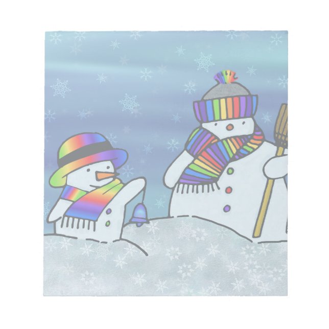 Bloc De Notas ¡Me encanta el invierno! (Frente)