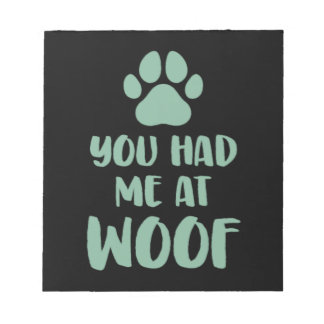 Bloc De Notas Me Tenías En Woof Woof
