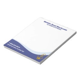 Bloc De Notas Mecánico de Barcos Móvil