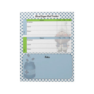 Bloc De Notas Médica Cute Gnome Blogueo de Azúcar